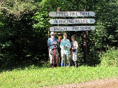 Dan Dorrough; Judy Geisler; Ruth Bennett McDougal Dorrough; IAT; Timm s Hill Trail, WI